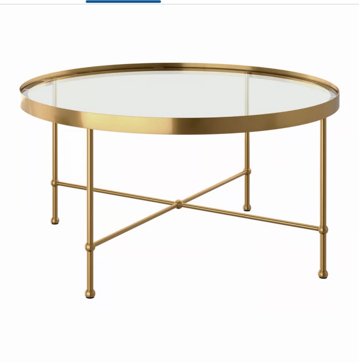 Glastisch gold Ikea